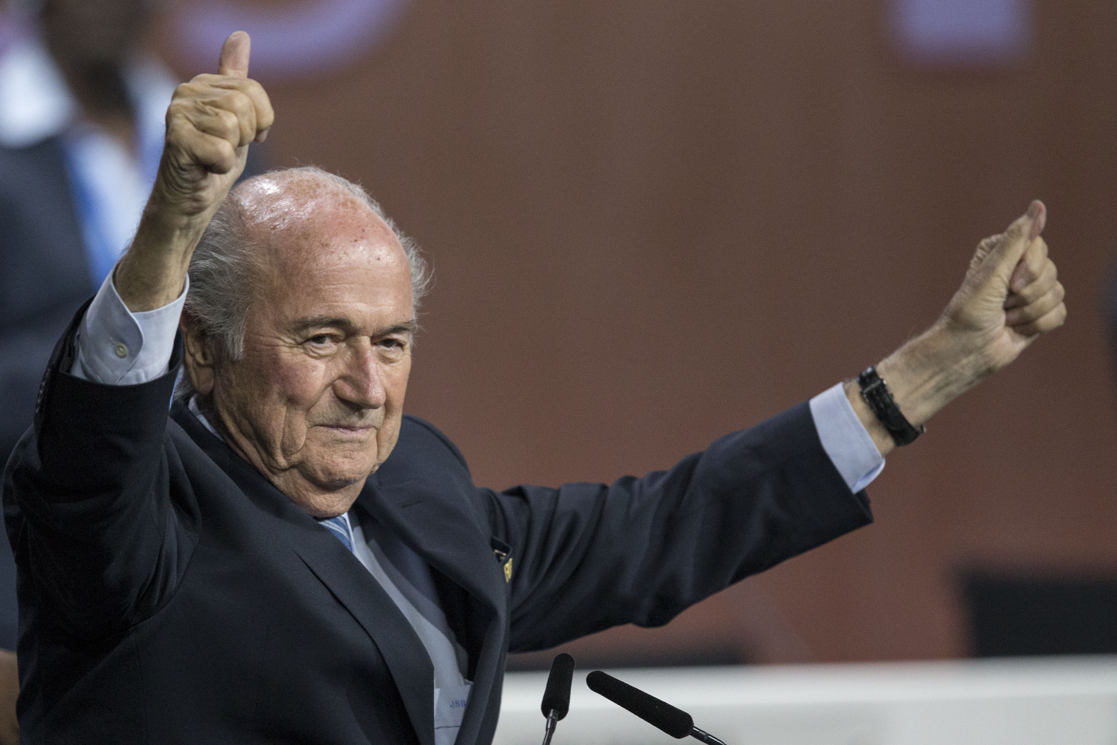 The 2022 World Cup will remain a 32 team competition with no change to the share between the regional confederations, FIFA president Sepp Blatter said after talks between football chiefs in Zurich. (Photo: AP) The 2022 World Cup will remain a 32 team competition with no change to the share between the regional confederations, FIFA president Sepp Blatter said after talks between football chiefs in Zurich. (Photo: AP)
